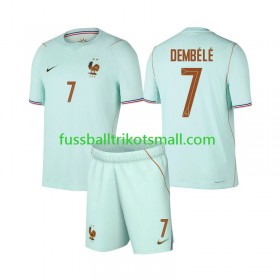 Fußballtrikots Frankreich Ousmane Dembele 7 World Cup Kinder 2026 Kurzarm Auswärts-trikot kaufen